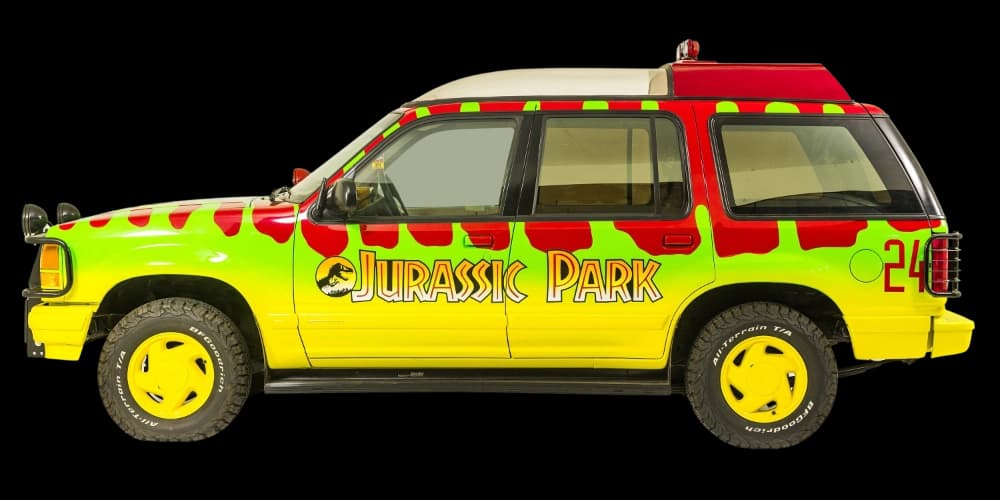 Jurassic Park 1994 Ford Explorer tour vehicle