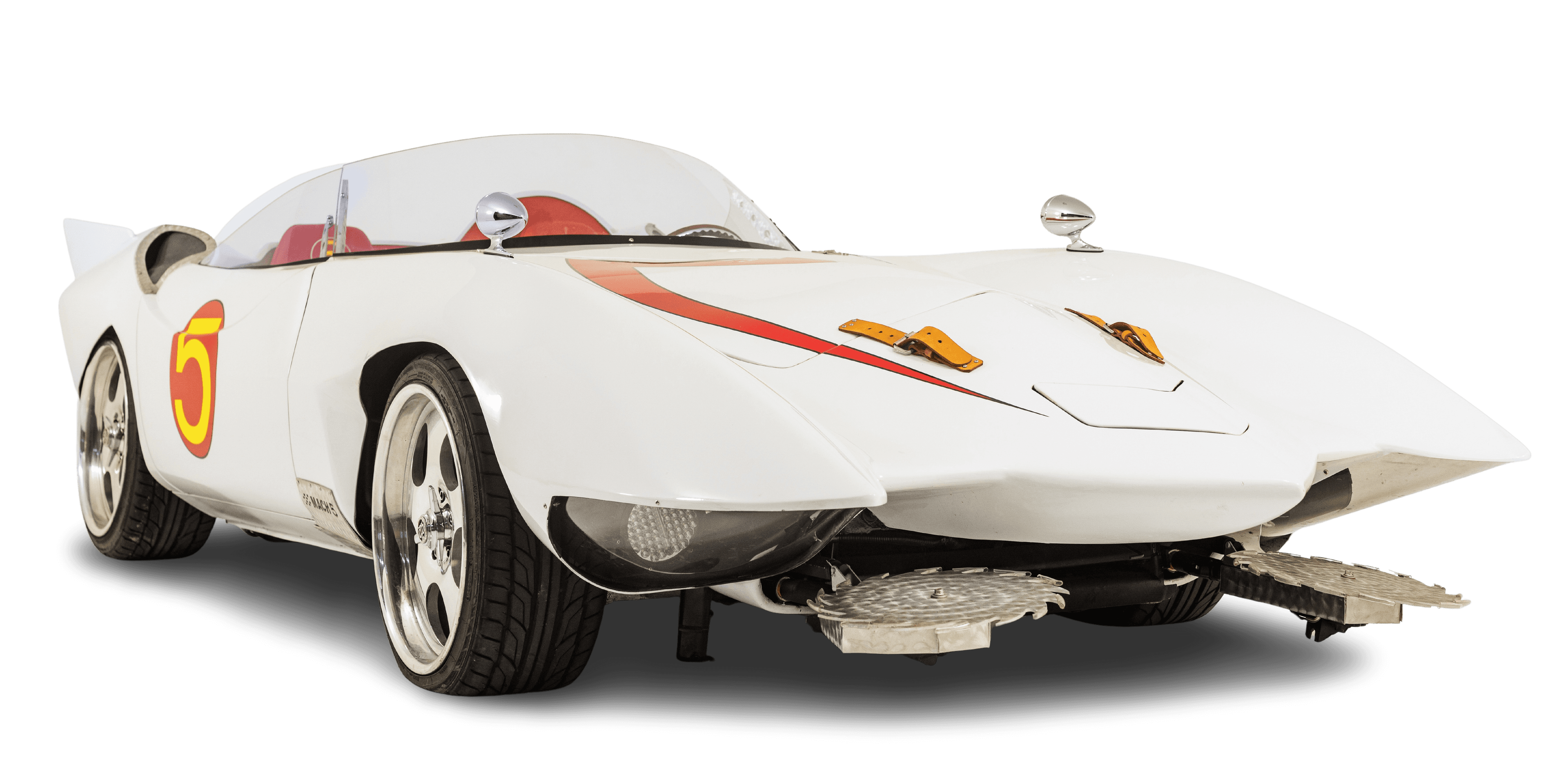 Mach 5 Chevrolet Corvette recreation from Speed Racer